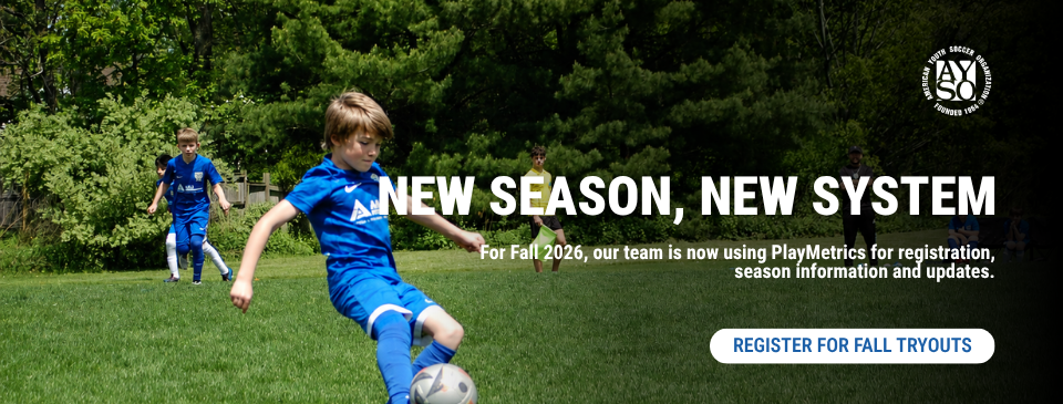Fall Tryouts now open!